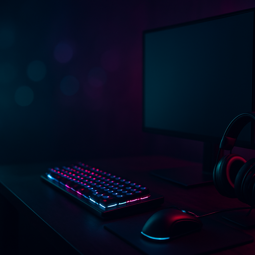 RGB gaming setup