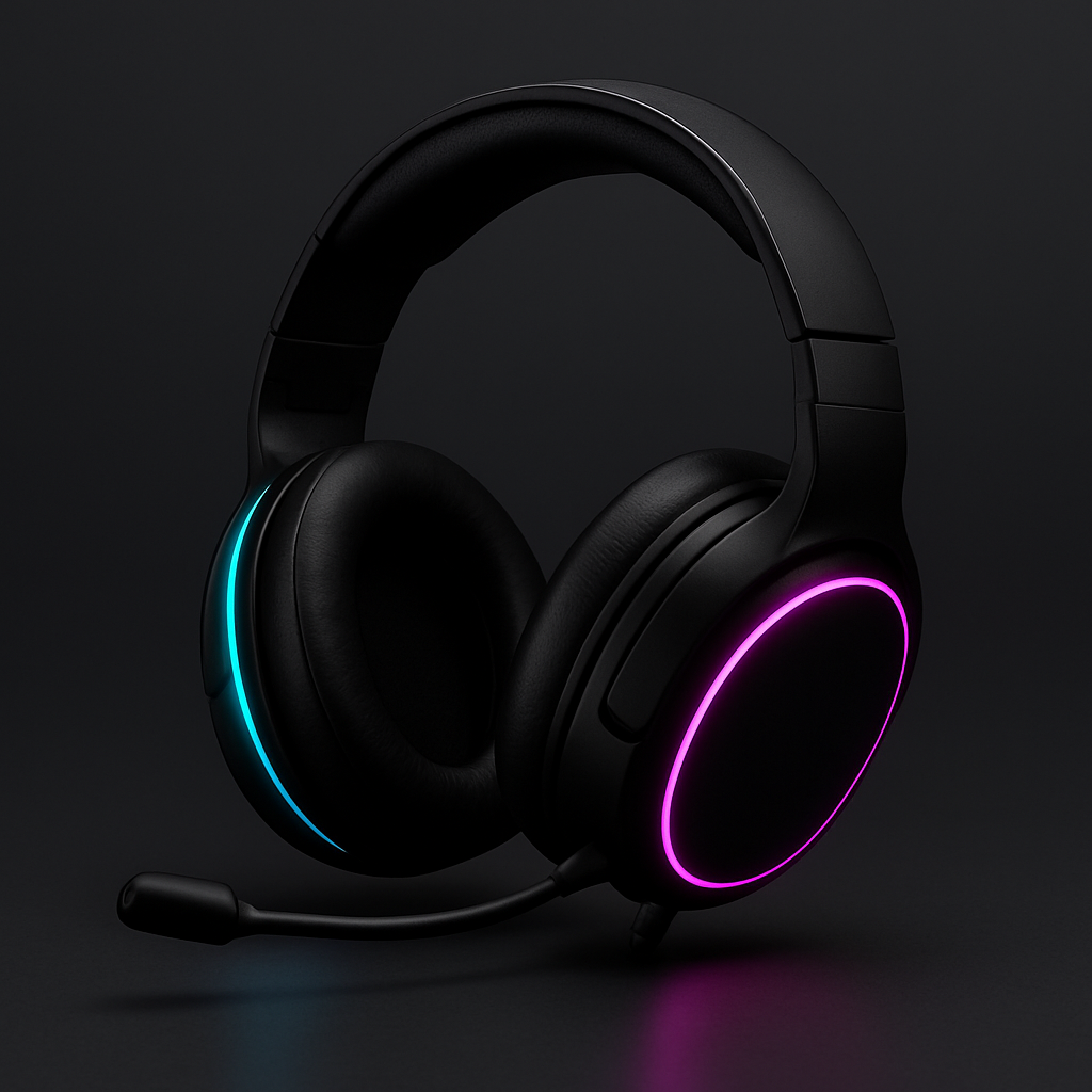 RGB gaming headset